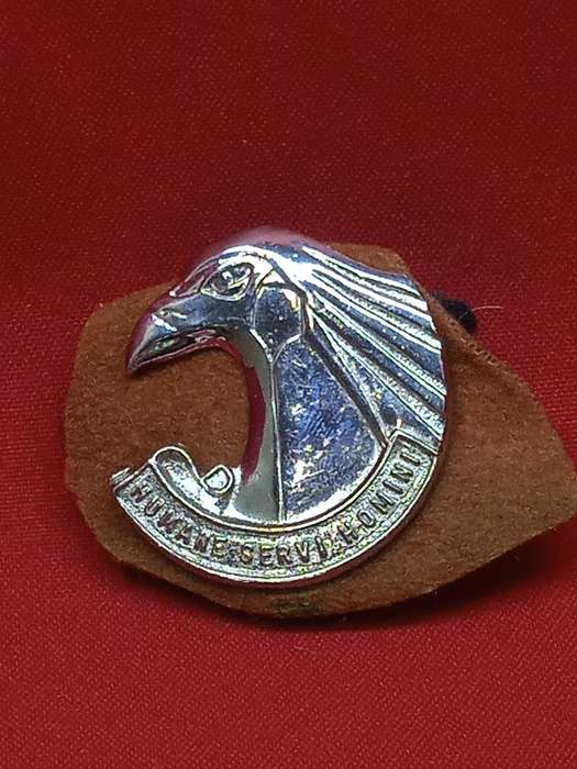 S.A.D.F PERSONNEL SERVICE CAP BADGE SCREW LUGS