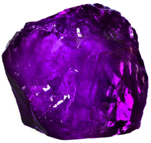 G.I.S.A. CERTIFIED 61.90CT AMETHYST Vivid Purple, Uncut