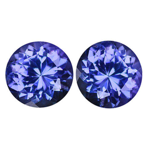 *** TANZANITE ***  1.46CT CERTIFIED TANZANITE PAIR