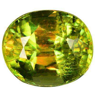 1.10CT TITANITE [G.I.S.A.CERTIFIED] Vivid Greenish Yellow