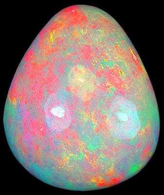 G.I.S.A. CERTIFIED 4.77CT OPAL - AAA GRADE ! Vivid Multi-Colour Play of Fire
