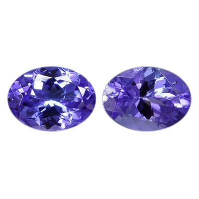 *** TANZANITE *** 2.02CT Certified Tanzanite pair