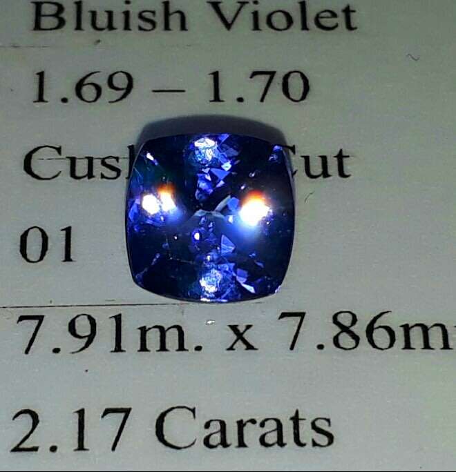 2.17CT Certified Tanzanite