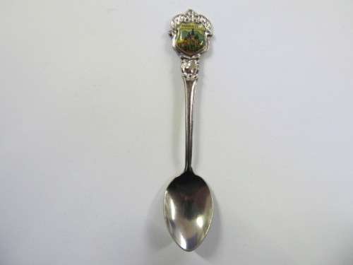 Spoon Tea Collectors Item Souvenir Mariazell Austria Basilica Silver Colour 95mm