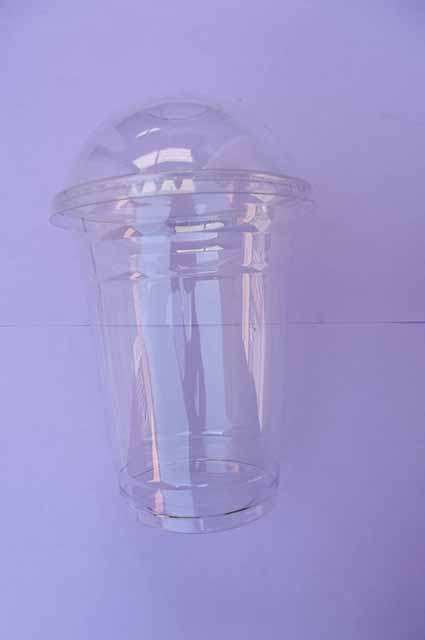 Container, Acrylic, Clear ,140mm, 1pc (Use for Smoothies, Milkshakes, Ice Cream, Bath Salts etc)
