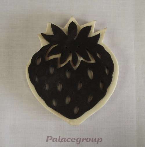 Decor Stamps, Paintcraft, Strawberry, 10cm x 9cm, Decorating Walls-Doors-Ceilings-Wood-Fabric-Paper
