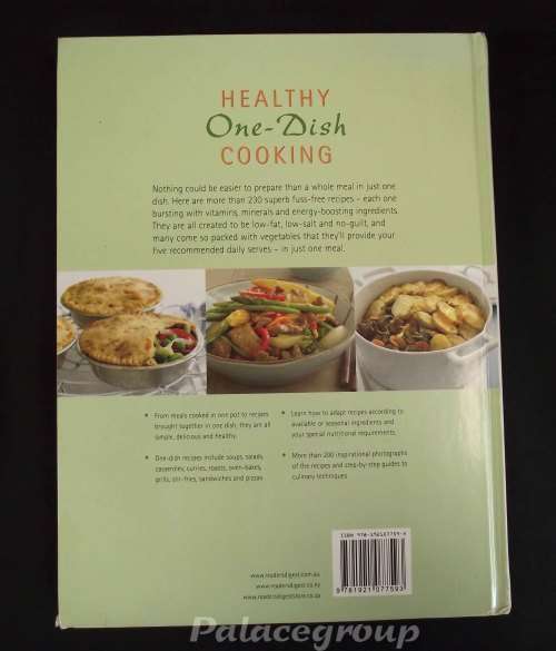 Healthy One - Dish Cooking, Reader`s Digest, 320 Pg, 230 Recipes, Hard Cover, A4