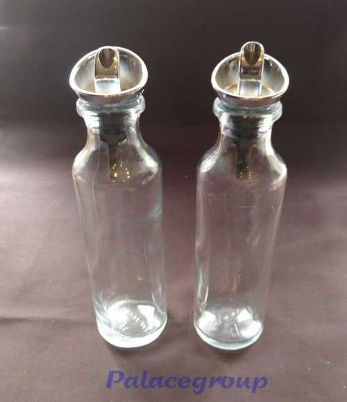 Herevin, Condiment Bottle With Spout, Clear Glass, 200ml, 190mm x 50mm, See Photo`s Below