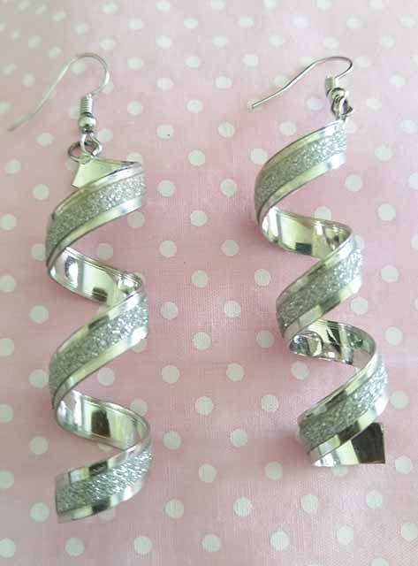 Burtell Earrings, Nickel Dangle Earrings, 75mm, 2pc