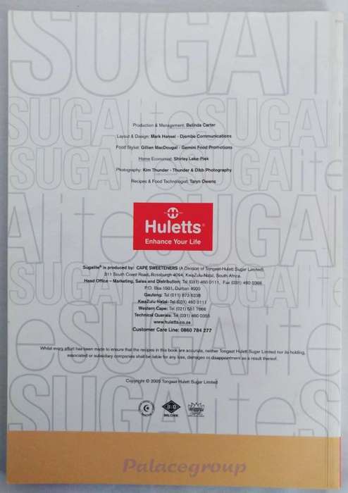 SugaLite®, Full Colour Photo For Every Recipe, 50 Recipes, 91 Pages, Paperback, +A4