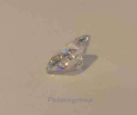 1 x Simulate Diamond, Radiant Cut, Russian Brilliant, 9.90ct, 12mm x 10mm (Excl Background Tray)