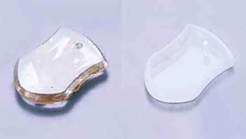 Silicon Moulds, Pendant Mould, 4,8cm x 3,4cm, 1pc