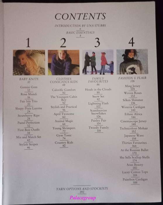 The Knitting Book, A Wealth Of Exciting Knitting Patterns, Una Stubbs, Colour Photos, 192 Pg, +A4