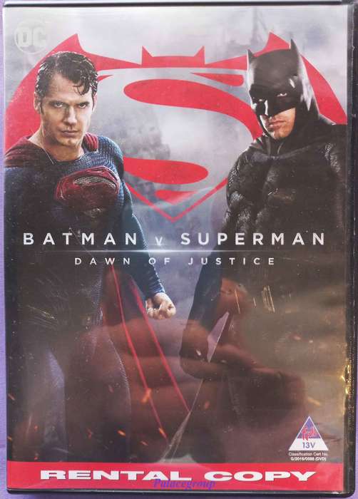 Batman Versus Superman, Dawn Of Justice, DVD
