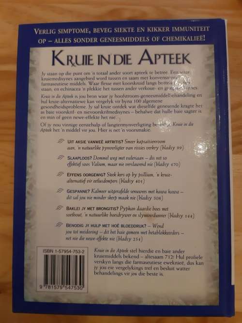 Kruie in die apteek deur Linda White and Steven Foster