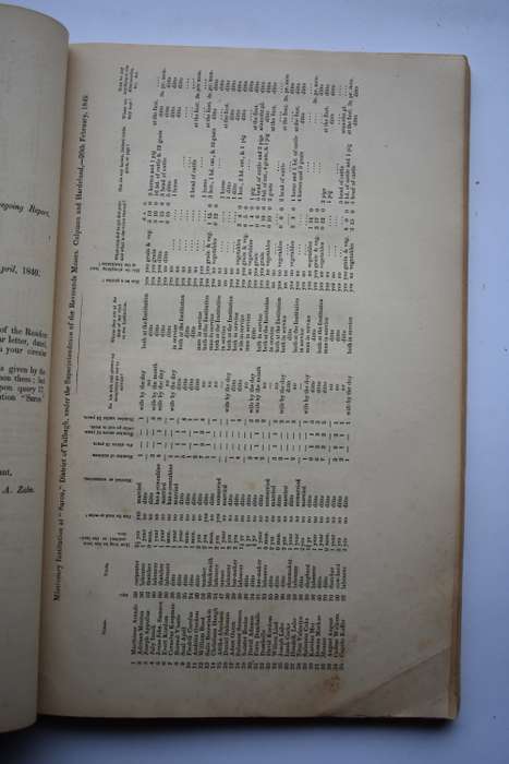 Master and Servant. Addenda to the Documents on the Working of the Order in Council etc.