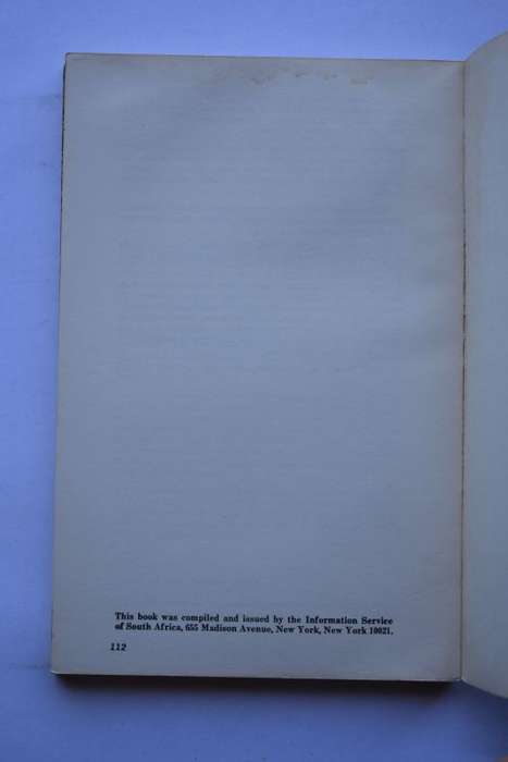 Progress through Separate Development, Second Edition. New York, 1968.