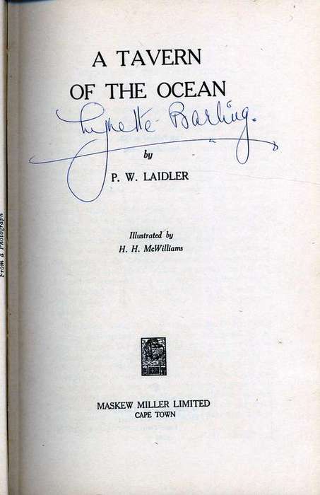 A Tavern of the Ocean - P.W. Laidler
