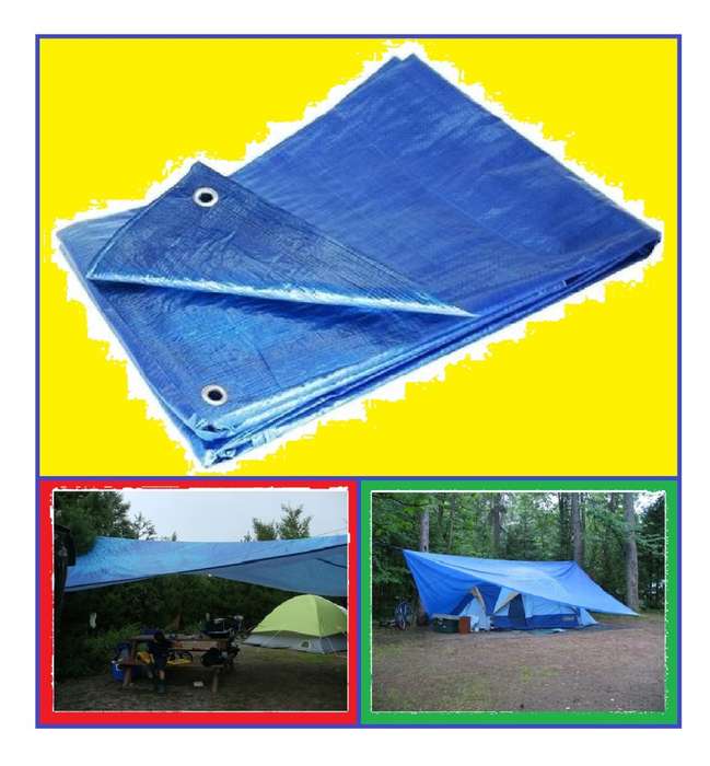 5 X 6 METER BLUE TARP