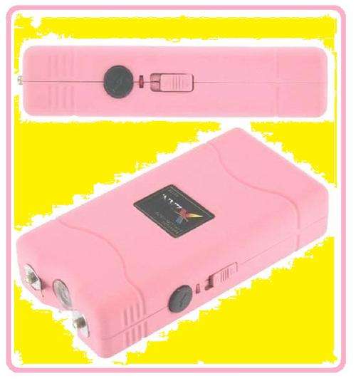 LADIES PINK STUN GUN 2.8 MILLION VOLT WITH POUCH