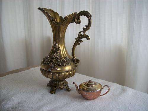 BRASS CASTED JUG