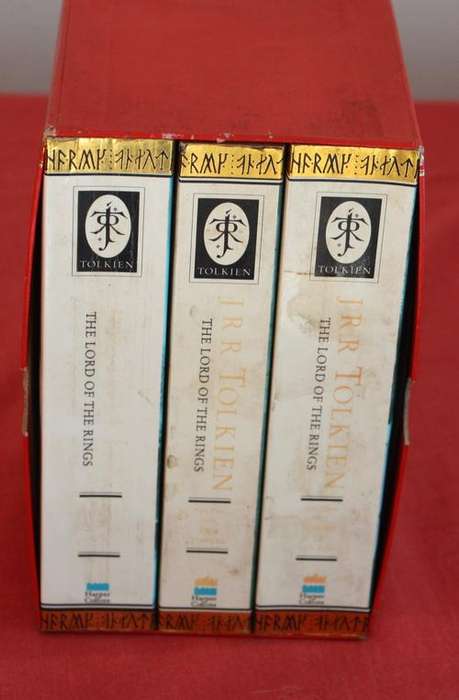 J R R Tolkien Lord of the Rings 3 books