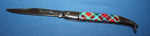 Okapi Tartan Pocket Knife