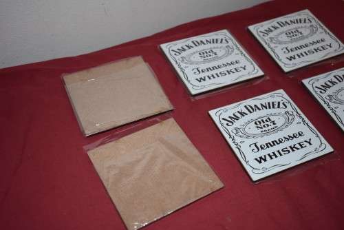 Set of 6 Jack Daniels Coasters