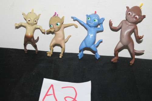 Set of 4 Marsians