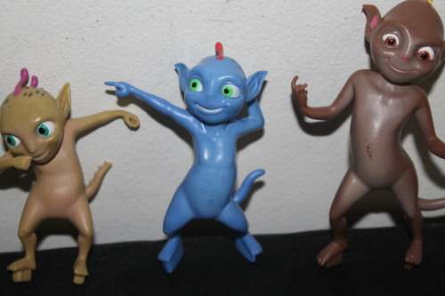 Set of 4 Marsians