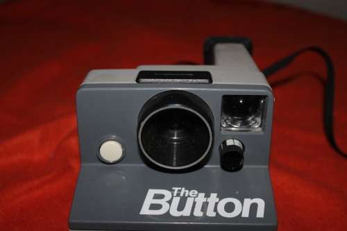 The Button Polaroid Camera