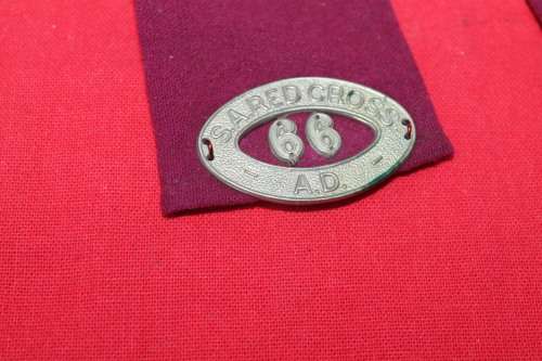 SA Red Cross 66 AD Shoulder Badges