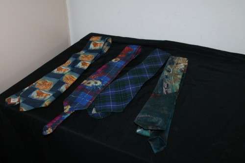 4 Assorted Ties