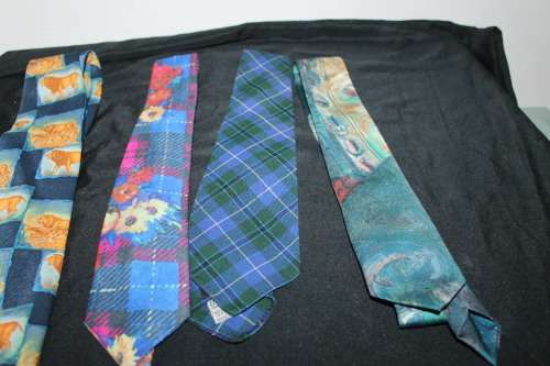 4 Assorted Ties