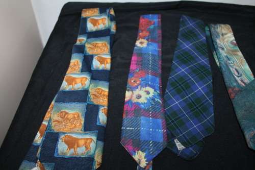 4 Assorted Ties