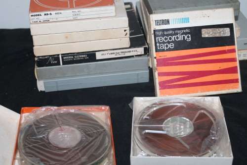 15 Reel to Reel Tapes