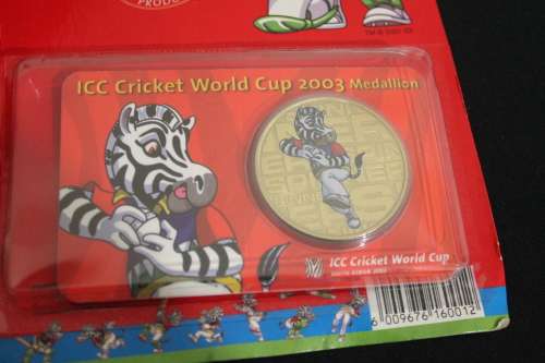 Mascot Medallion 2003 ICC Cricket