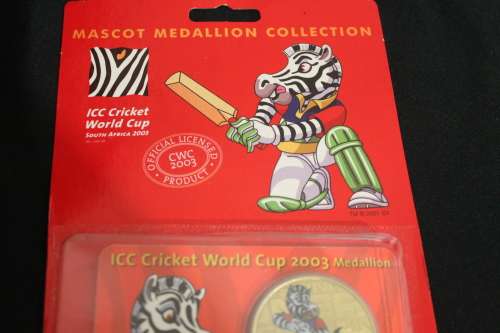 Mascot Medallion 2003 ICC Cricket