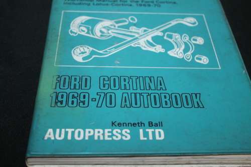 car Manual Ford Cortina 1969/70