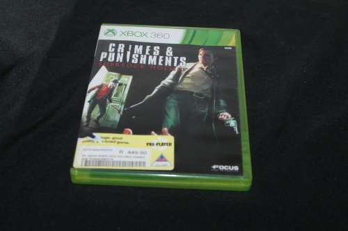 X Box 360 Crimes & Punishments Sherlock Holmes