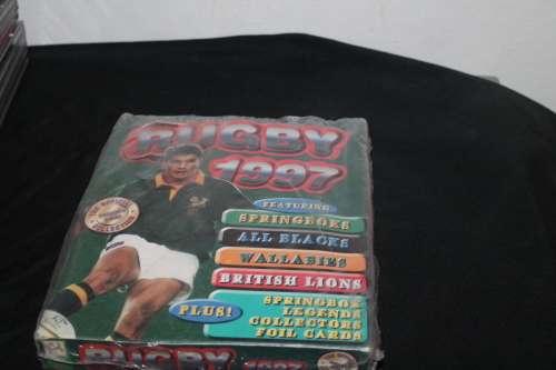 1997 Sealed Box Rugby Trading Cards