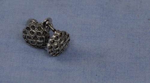 vintage screw on earrings