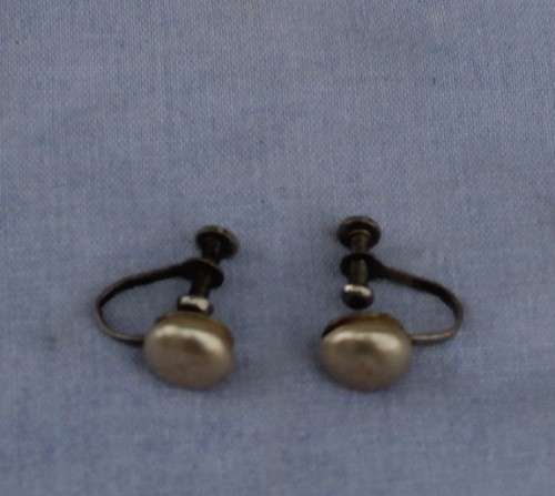 Vintage Screw on Earrings
