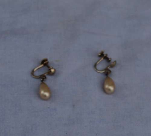 Vintage Screw on earrings