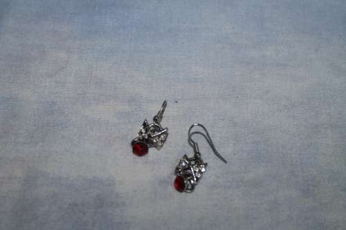 Costume Red Earings