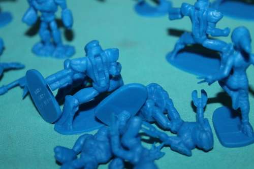 BLIP LLC Figures Battle Warriors x 39
