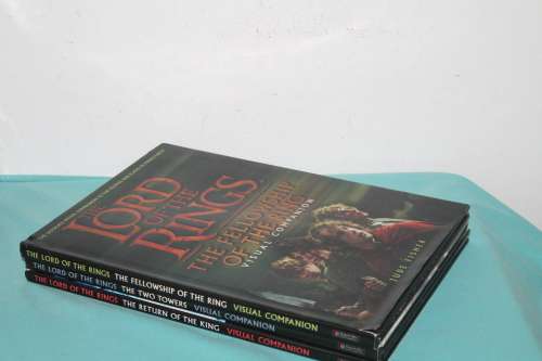 Lord of the Rings 3 Books Visual Companion