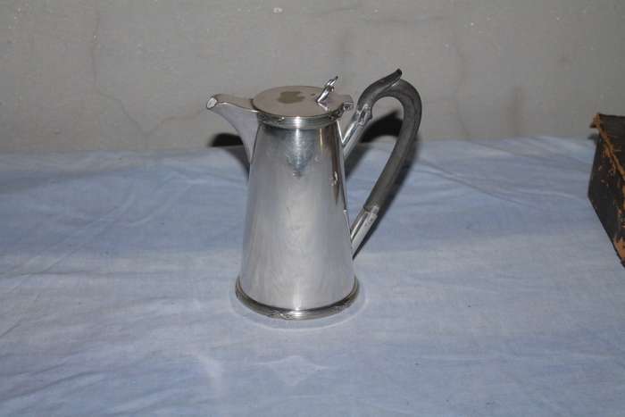 Dainty Plated Coffee Pot