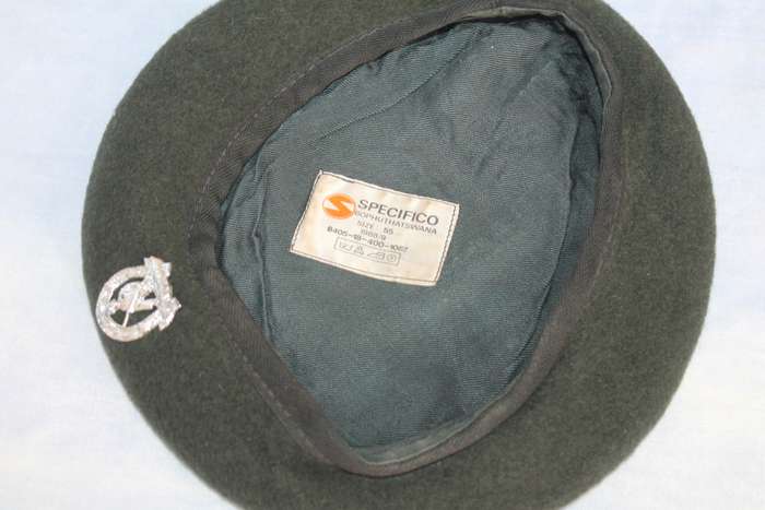 Army Beret with Badge