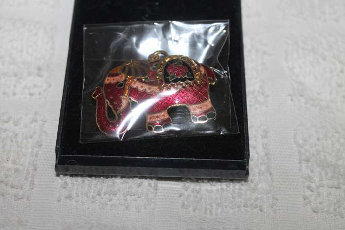Elephant Brooch